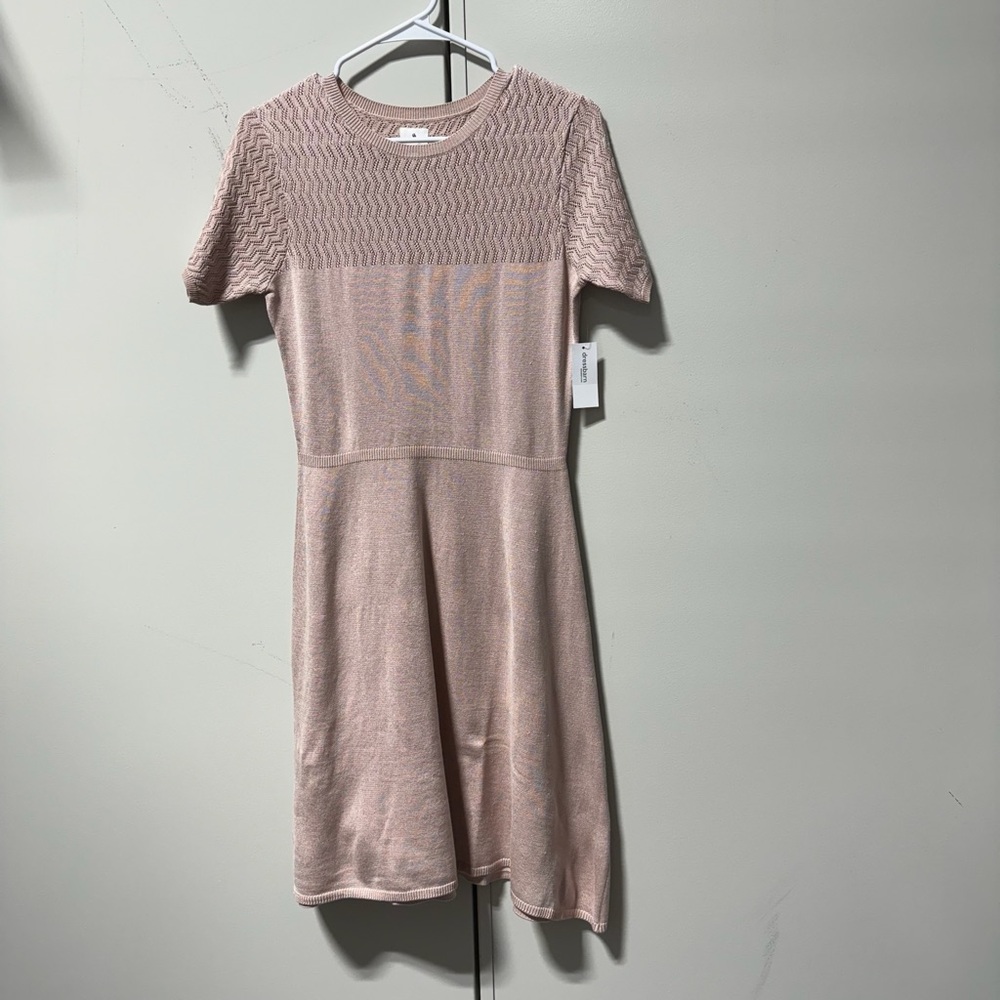 NWT pink dress barn dress - size S